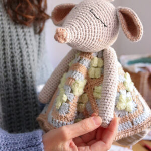 MANTA DE APEGO RATÓN BRUNO GRANNIES